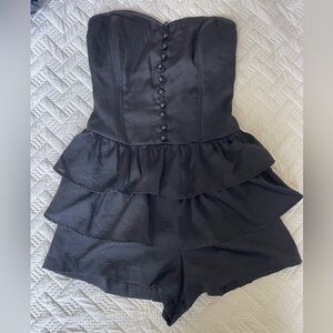 Corset style romper